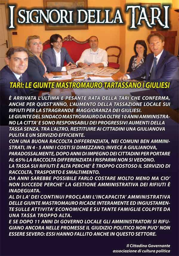 Manifesto TARI